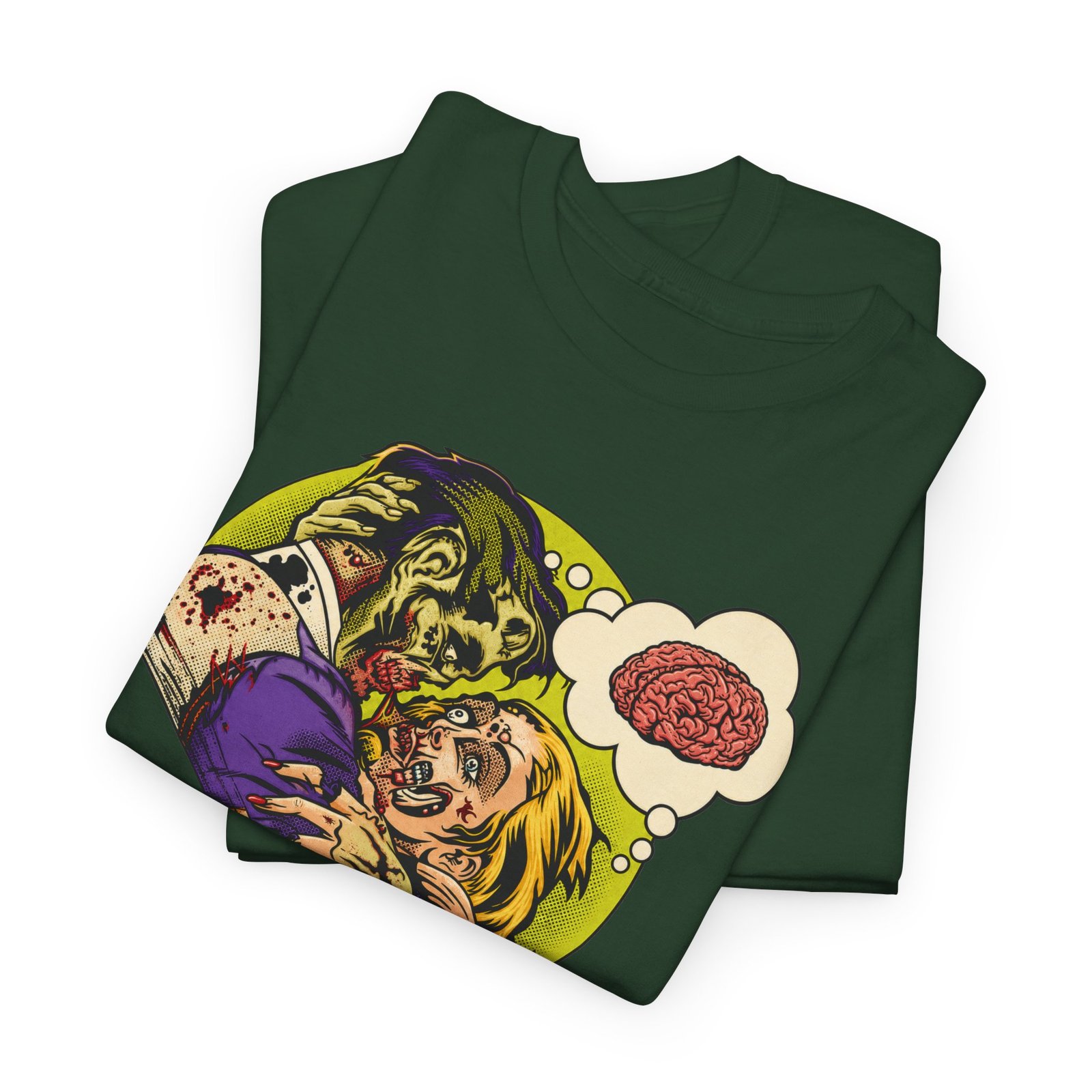 Zombie Love - Unisex T-Shirt – Romance With a Side of Brains - Image 2