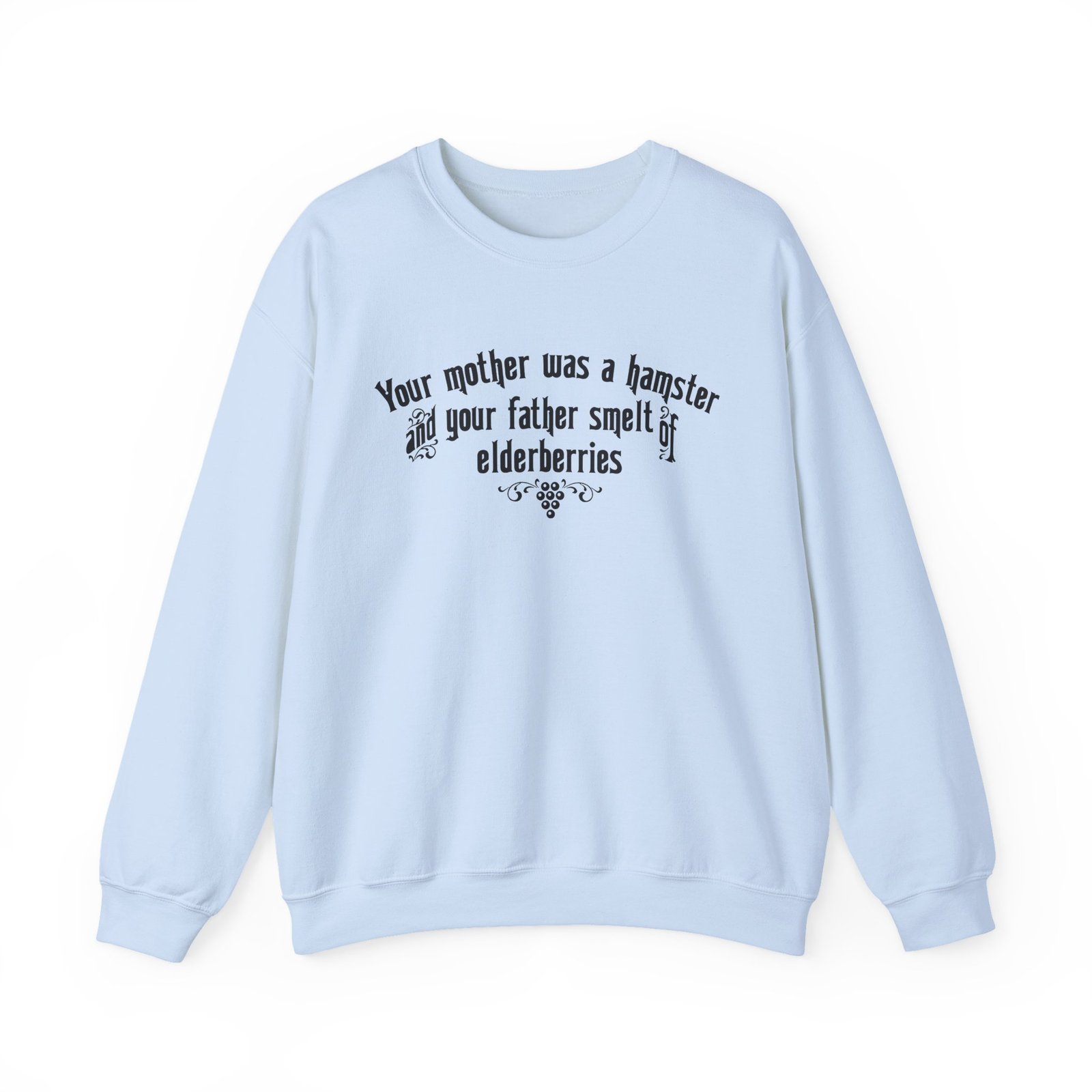 Your Mother Was a Hamster - Unisex Sweatshirt – Medieval Insults Never Felt So Cozy - Image 16