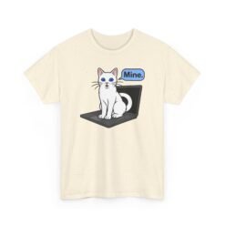 Cat Sits On Laptop – Unisex T-Shirt – Your Laptop Has a New Owner - Image 19