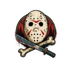 Camp Slasher - Indoor Sticker – Stick with Scary Style - Image 7