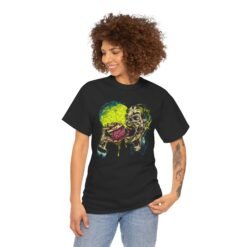 Brain Burger - Unisex T-Shirt – Midnight Zombie Feast - Image 5
