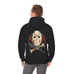 Camp Slasher - Unisex Hoodie – Jason’s Jolly Roger Edition - Image 6