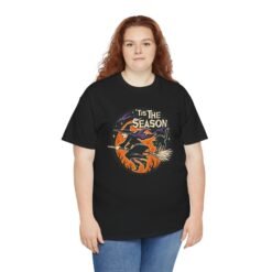 ’Tis the Season - Unisex T-Shirt – Flying Witch - Image 4