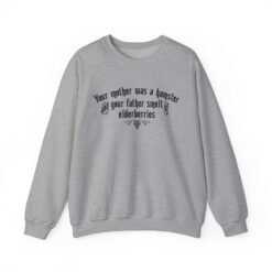 Your Mother Was a Hamster - Unisex Sweatshirt – Medieval Insults Never Felt So Cozy - Image 14