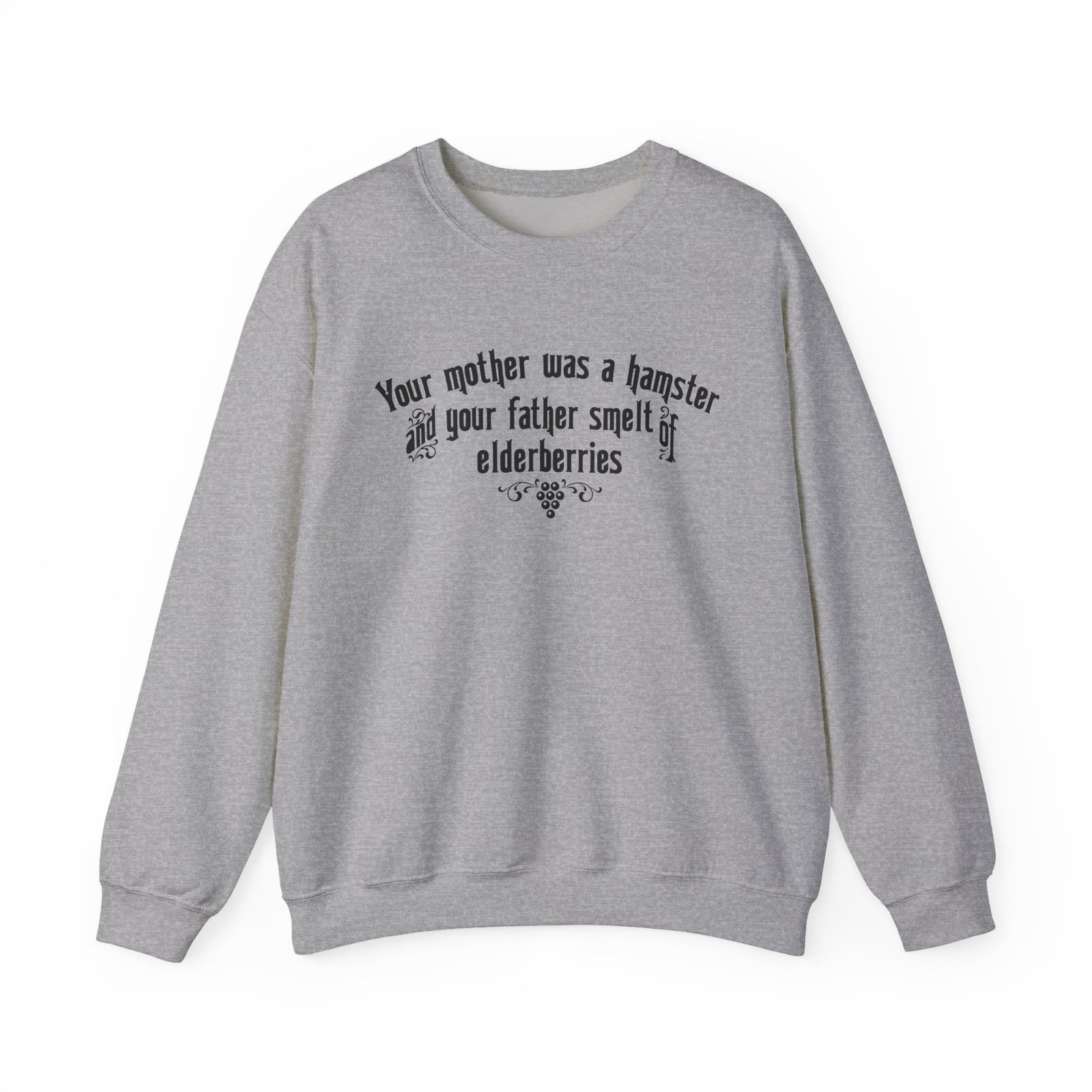 Your Mother Was a Hamster - Unisex Sweatshirt – Medieval Insults Never Felt So Cozy - Image 14