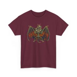 Bone-Winged Spider Bat - Unisex T-Shirt – Webbed in Darkness - Image 11