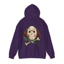 Camp Slasher - Unisex Hoodie – Jason’s Jolly Roger Edition - Image 14