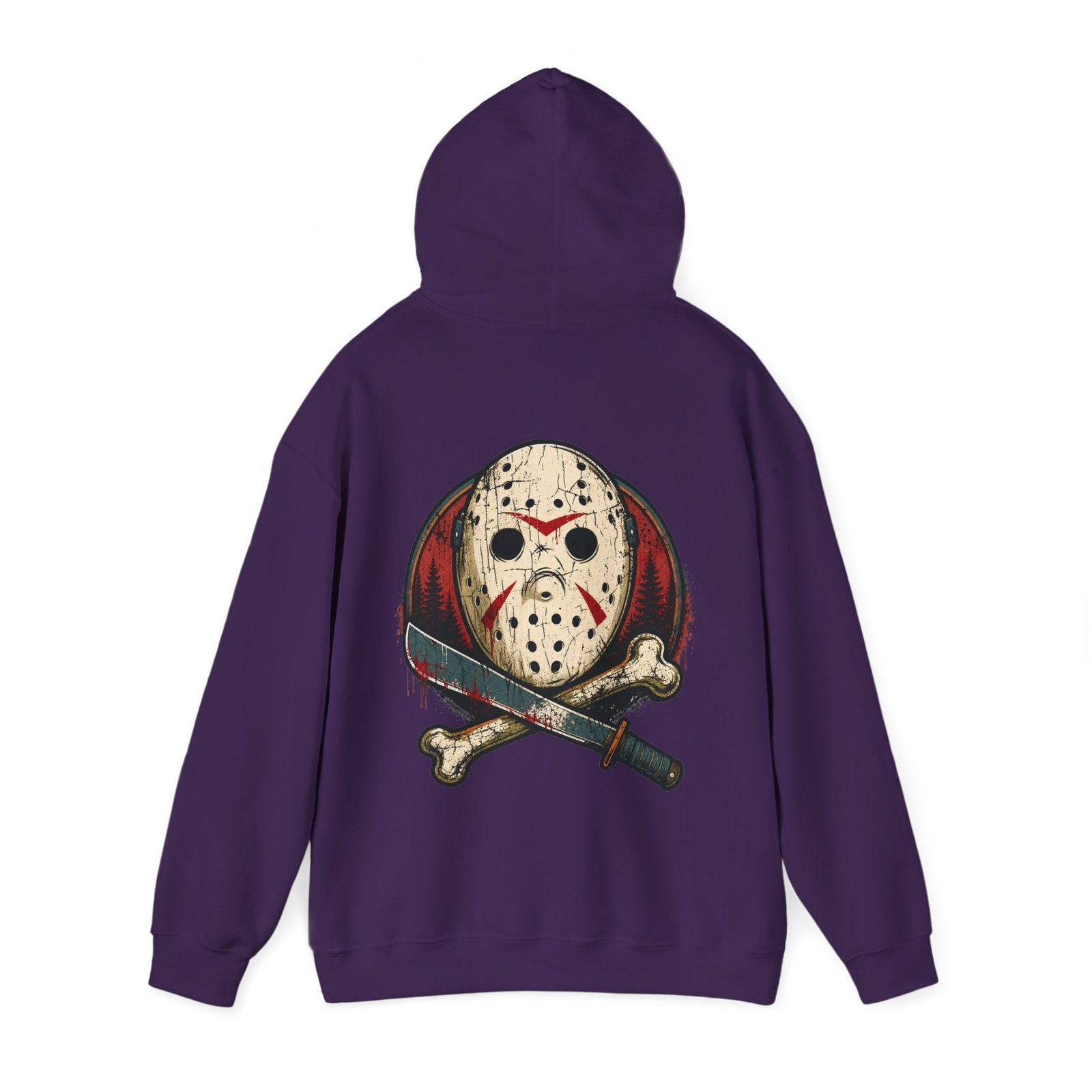 Camp Slasher - Unisex Hoodie – Jason’s Jolly Roger Edition - Image 14