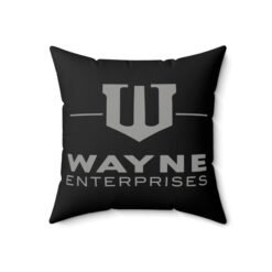 Wayne Enterprises - Faux Suede Throw Pillow – Executive Style from Gotham City - Image 5