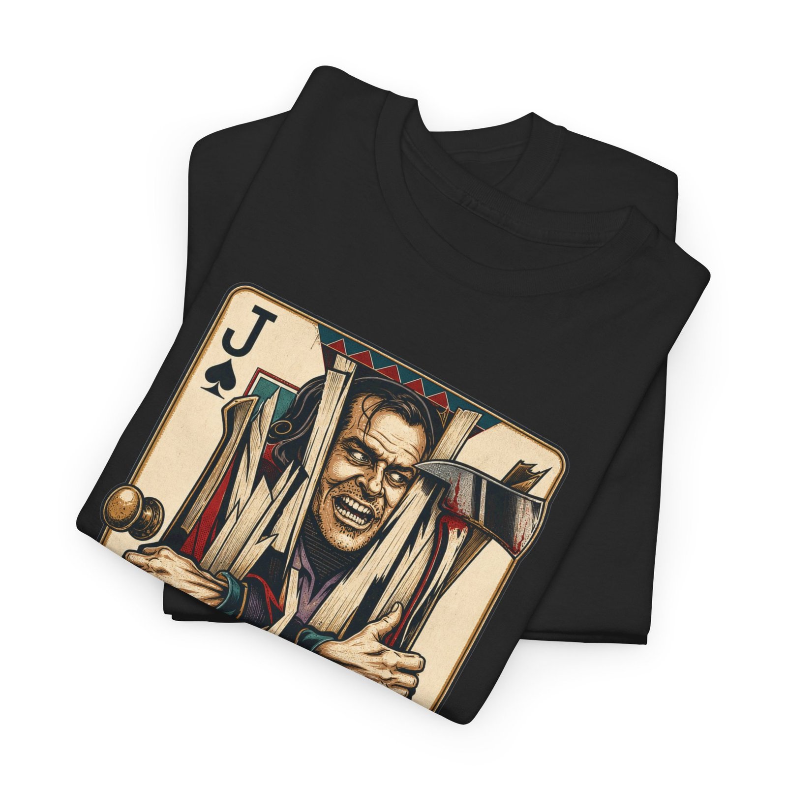 Jack of Spades - Unisex T-Shirt – Here’s Johnny Edition - Image 3