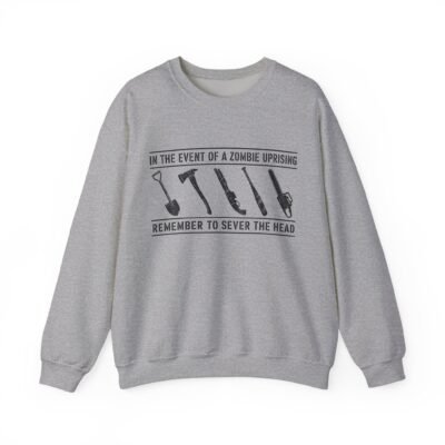 Zombie Uprising – Unisex Sweatshirt – Survival Tips 101