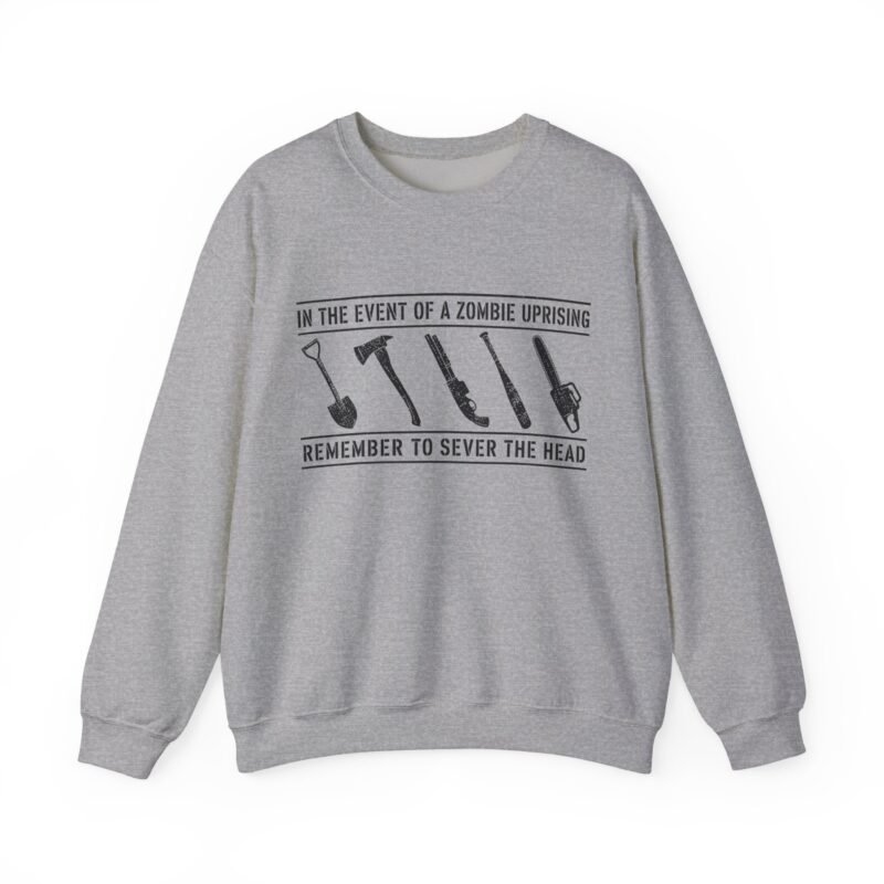 Zombie Uprising – Unisex Sweatshirt – Survival Tips 101