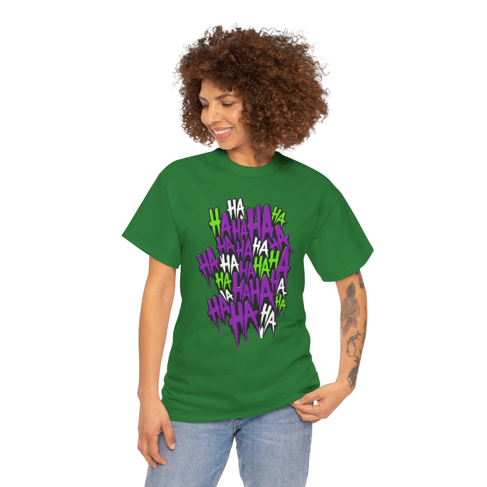 HA HA HA - Unisex T-Shirt – Joker Madness - Image 6