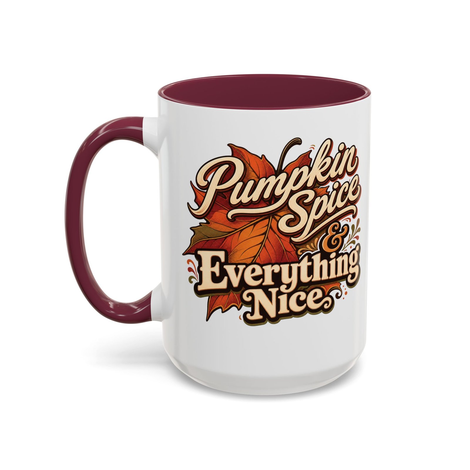 Pumpkin Spice and Everything Nice - Accent Mug - Image 16