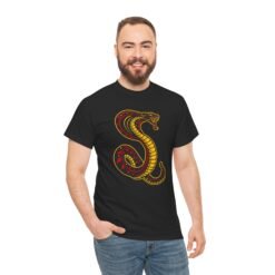 Striking Cobra – Unisex T-Shirt – Strike Fast, Stand Strong - Image 7
