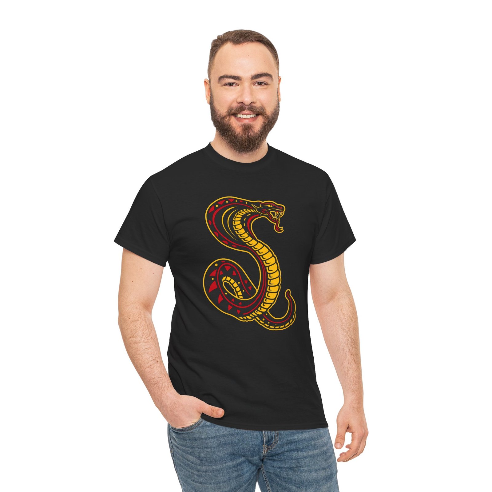 Striking Cobra – Unisex T-Shirt – Strike Fast, Stand Strong - Image 7