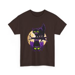 Spooky and Sweet Halloween Scene - Unisex T-Shirt - Image 13