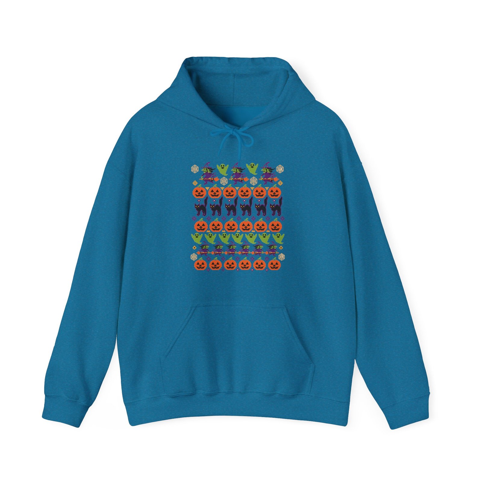 Halloween Ugly Sweater – Unisex Hoodie – Cozy, Creepy & Frightfully Festive - Image 22