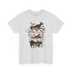 Cave Art Bulls - Unisex T-Shirt – Ancient Style, Modern Vibes - Image 12