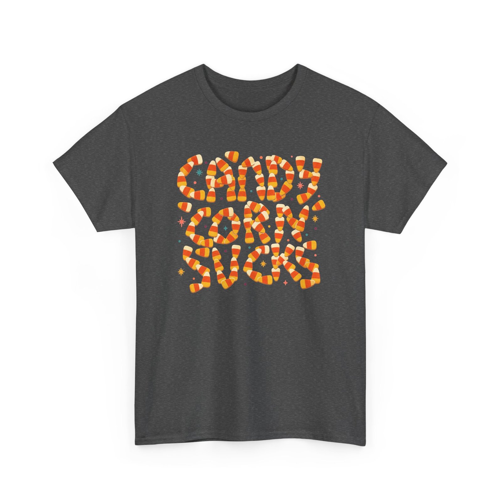 Candy Corn Sucks - Unisex T-Shirt – Sweet Font, Savage Truth - Image 16