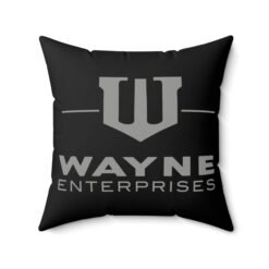 Wayne Enterprises - Faux Suede Throw Pillow – Executive Style from Gotham City