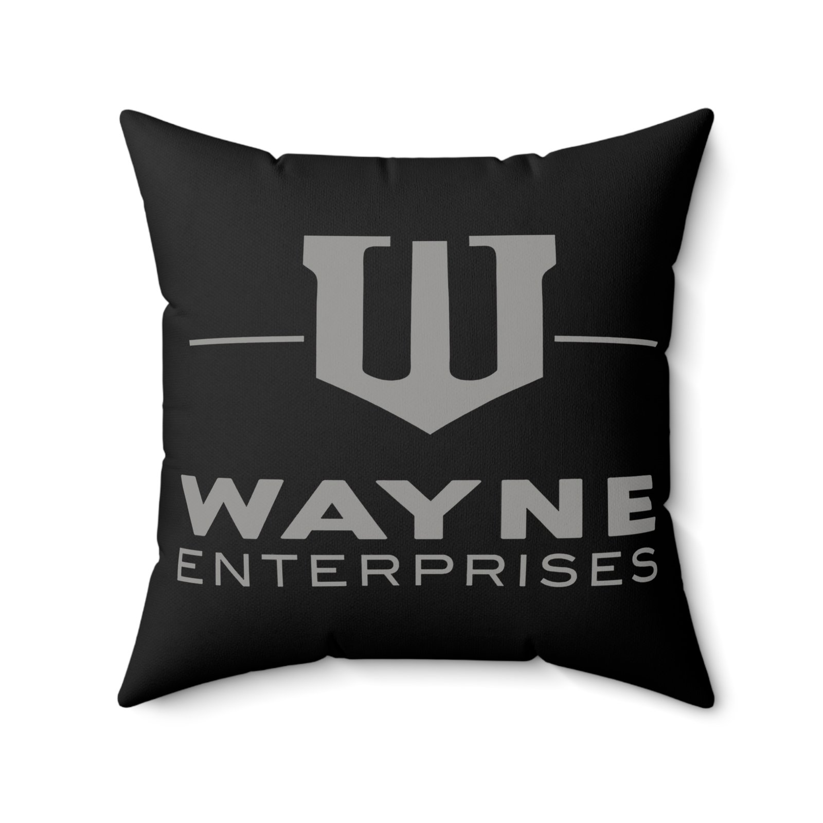 Wayne Enterprises - Faux Suede Throw Pillow – Executive Style from Gotham City