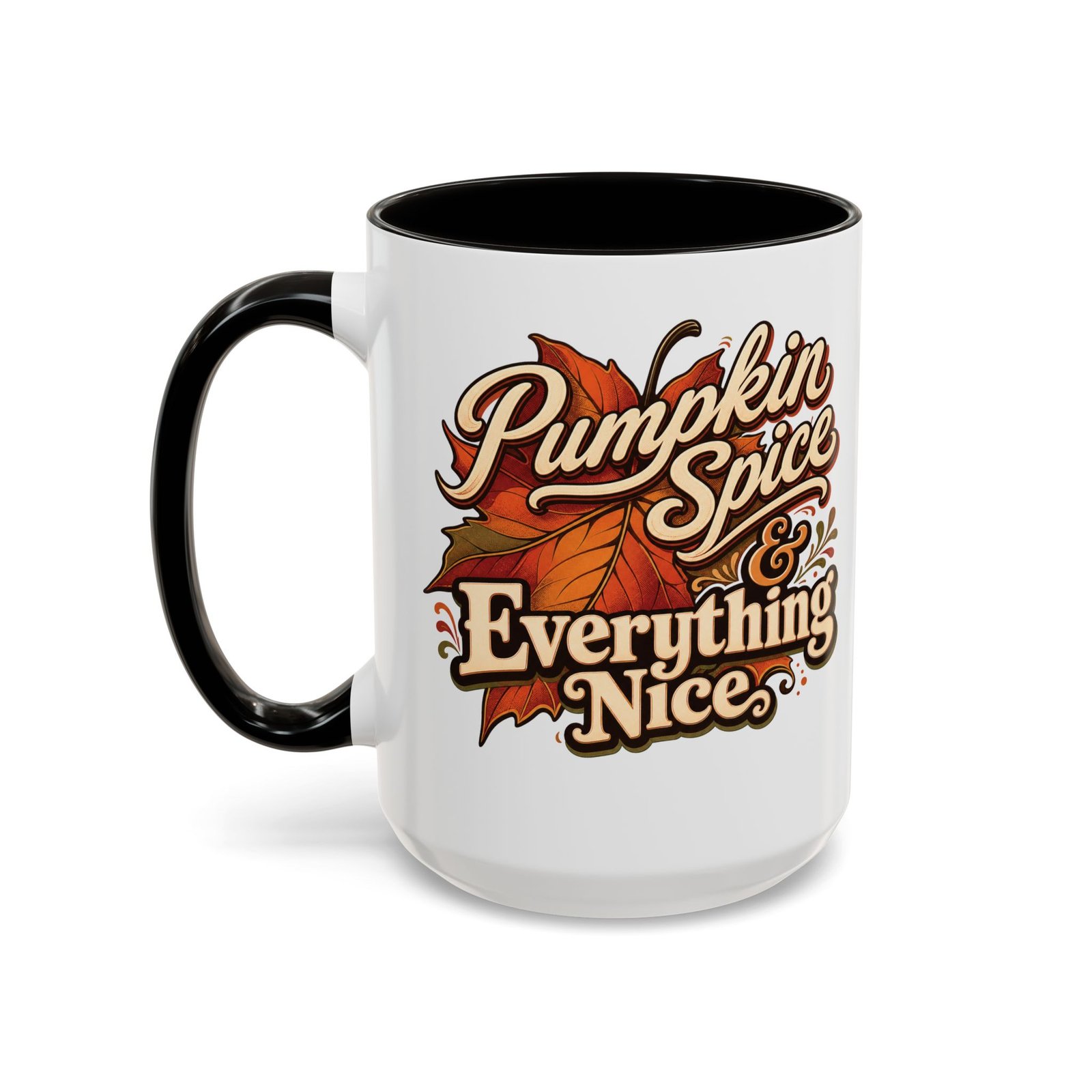 Pumpkin Spice and Everything Nice - Accent Mug - Image 14