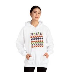Halloween Ugly Sweater – Unisex Hoodie – Cozy, Creepy & Frightfully Festive - Image 3