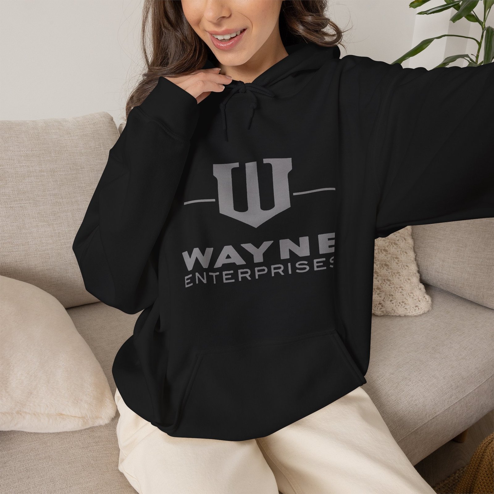 Wayne Enterprises – Unisex Hoodie – Corporate Cool from Gotham City - Image 6