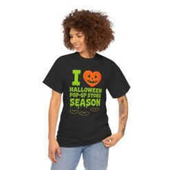 I Love Halloween Pop-Up Store Season - Unisex T-Shirt - Image 4