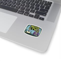 Watch TV - Indoor Sticker – A Subversive Shoutout to They Live - Image 8