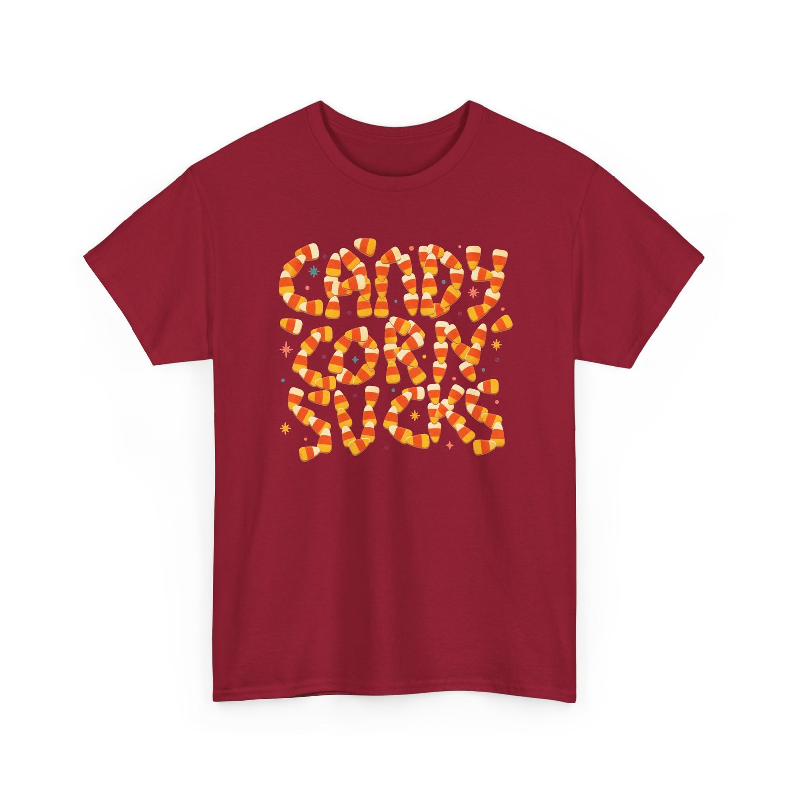 Candy Corn Sucks - Unisex T-Shirt – Sweet Font, Savage Truth - Image 21