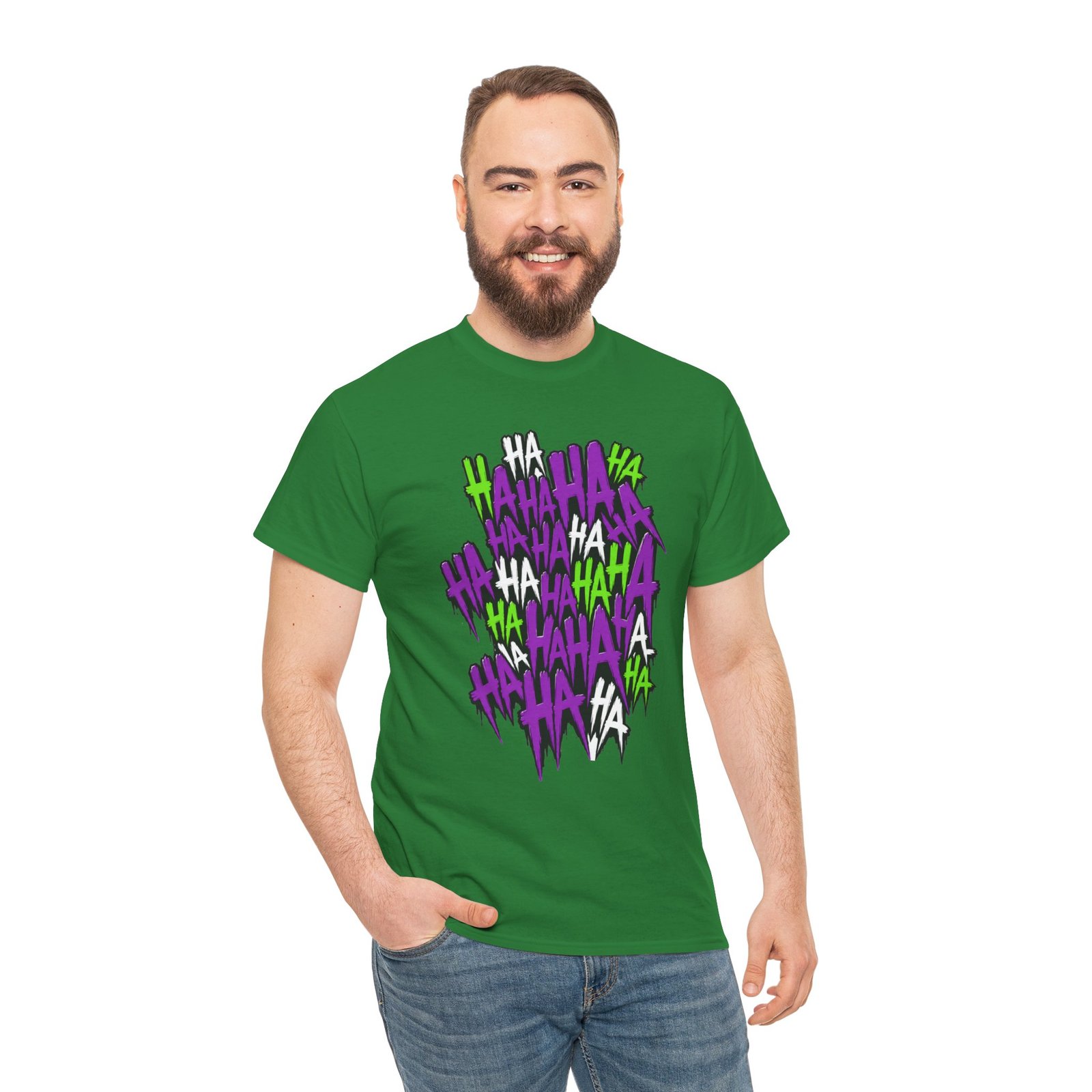 HA HA HA - Unisex T-Shirt – Joker Madness - Image 8