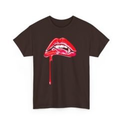 Vampire Lip Bite - Unisex T-Shirt – Sink Into Style - Image 13