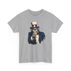 Zombie Uncle Sam - Unisex T-Shirt – He Wants Your Brains!