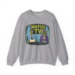 Watch TV - Unisex Sweatshirt – A Chilling Nod to They Live - Image 15