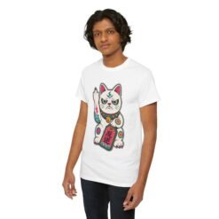 Bad Luck Cat – Unisex T-Shirt – Your Luck Just Got Worse - Image 4