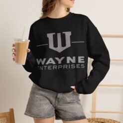 Wayne Enterprises – Unisex Sweatshirt – Corporate Cool from Gotham City - Image 3