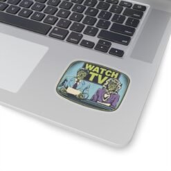 Watch TV - Indoor Sticker – A Subversive Shoutout to They Live - Image 11