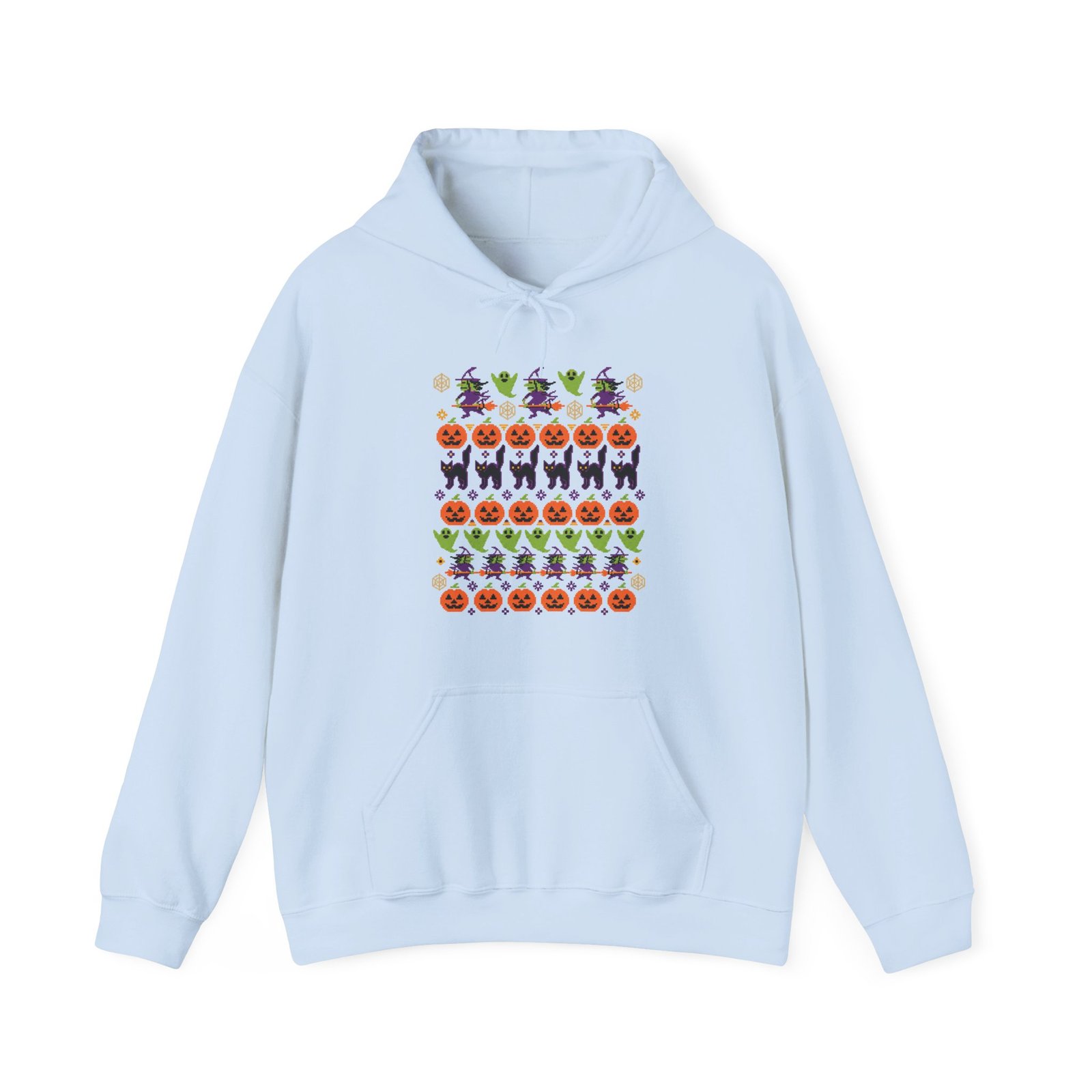 Halloween Ugly Sweater – Unisex Hoodie – Cozy, Creepy & Frightfully Festive - Image 14