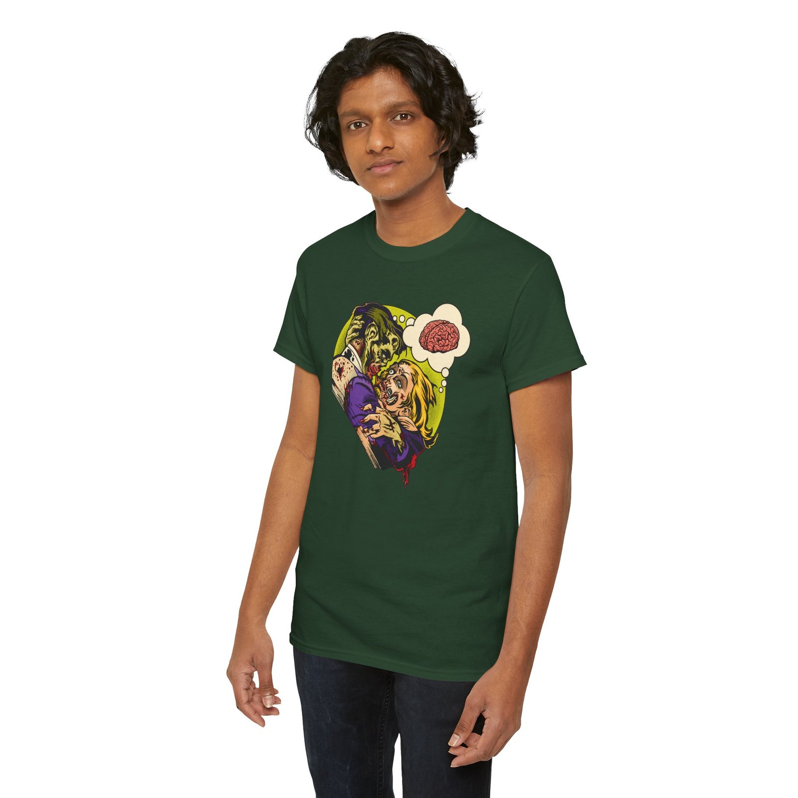 Zombie Love - Unisex T-Shirt – Romance With a Side of Brains - Image 7