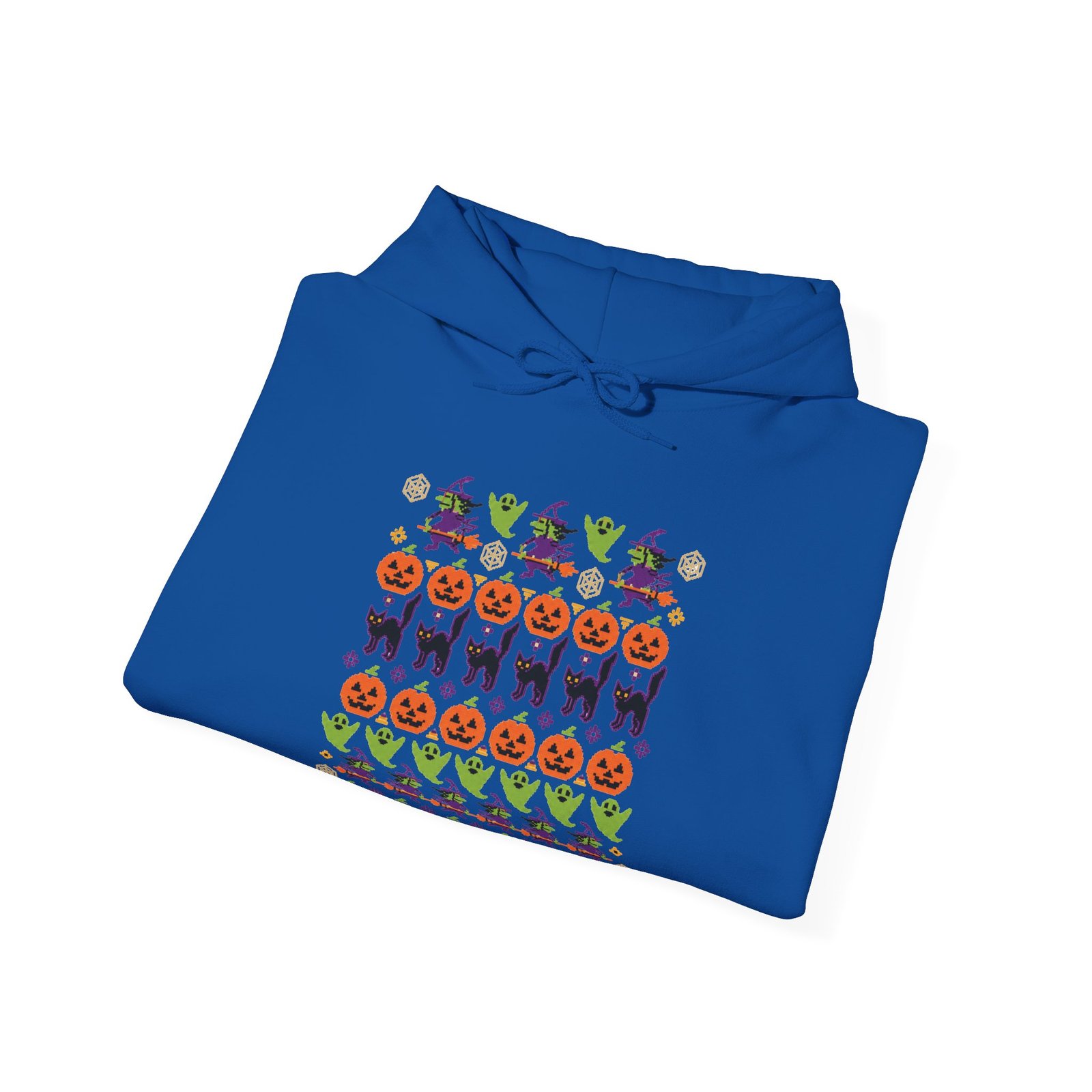Halloween Ugly Sweater – Unisex Hoodie – Cozy, Creepy & Frightfully Festive - Image 29