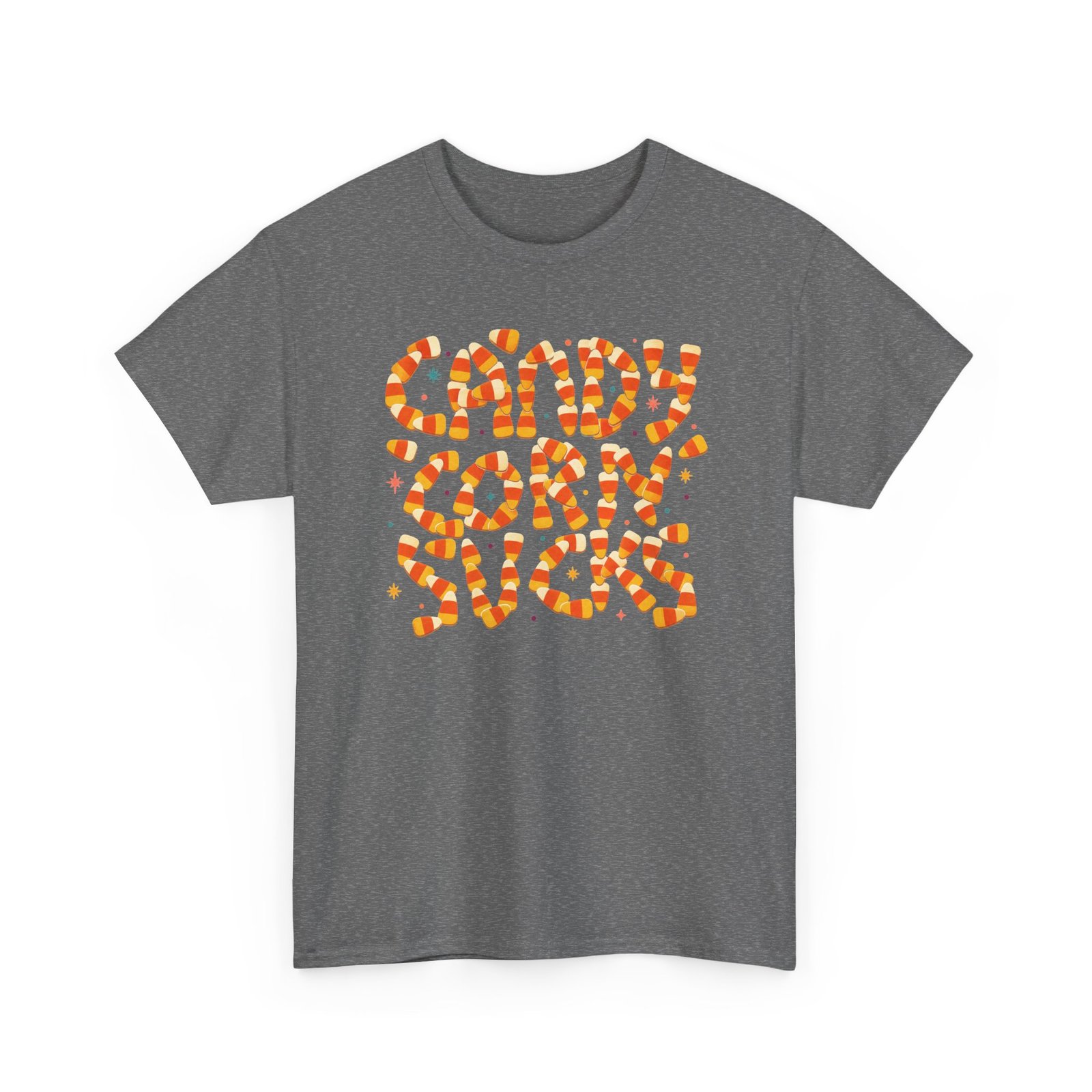 Candy Corn Sucks - Unisex T-Shirt – Sweet Font, Savage Truth - Image 17