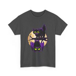 Spooky and Sweet Halloween Scene - Unisex T-Shirt - Image 15