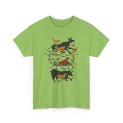 Cave Art Bulls - Unisex T-Shirt – Ancient Style, Modern Vibes - Image 17