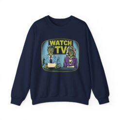 Watch TV - Unisex Sweatshirt – A Chilling Nod to They Live - Image 12