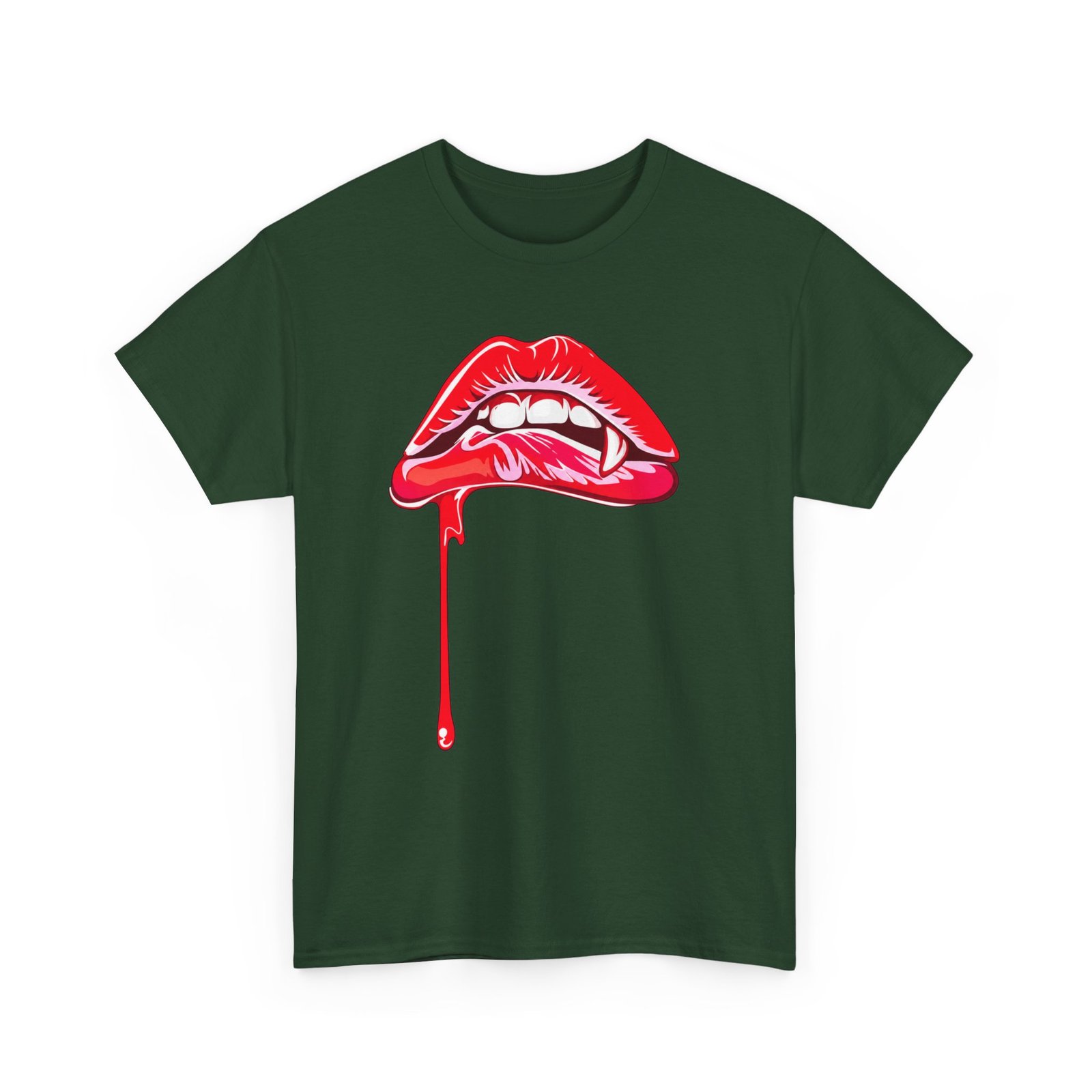 Vampire Lip Bite - Unisex T-Shirt – Sink Into Style - Image 14