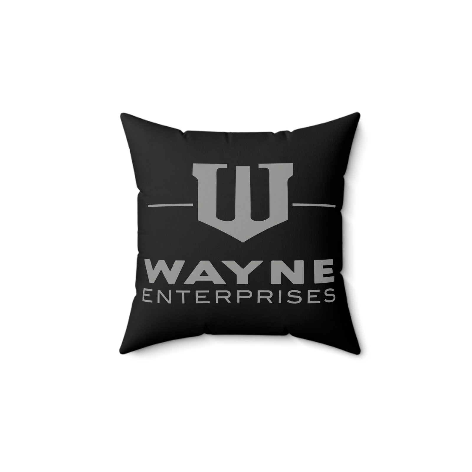 Wayne Enterprises - Faux Suede Throw Pillow – Executive Style from Gotham City - Image 3