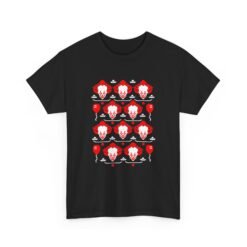 Scary Clown Halloween Christmas – Unisex T-Shirt – From Spooky Season to Scary Christmas