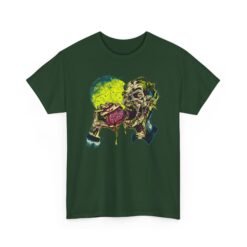 Brain Burger - Unisex T-Shirt – Midnight Zombie Feast - Image 21